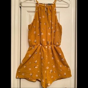Yellow romper